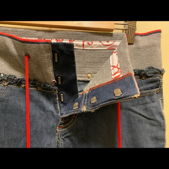 ✨BRAND NEW✨ECKORED JEANS VINTAGE 2000's LOWRISE Y2K HIP HOP LOOK - Picture 4 of 14